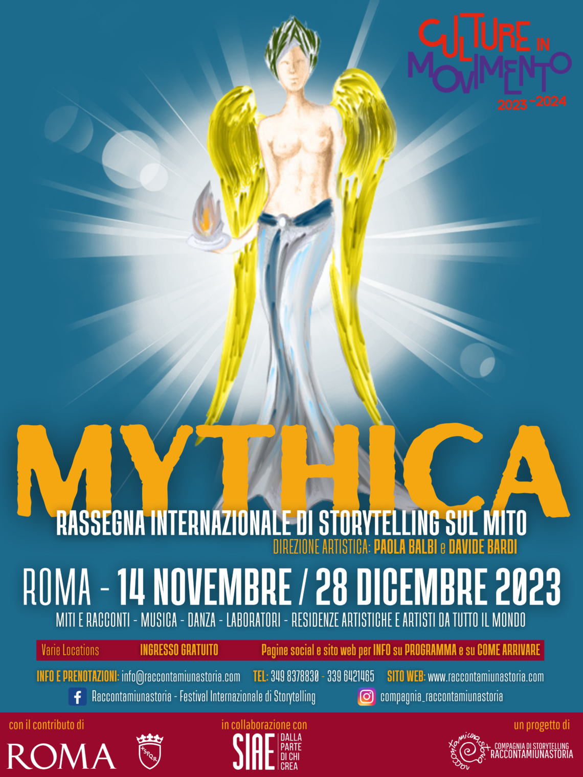 MYTHICA – Culture in Movimento 2023 / 2024
